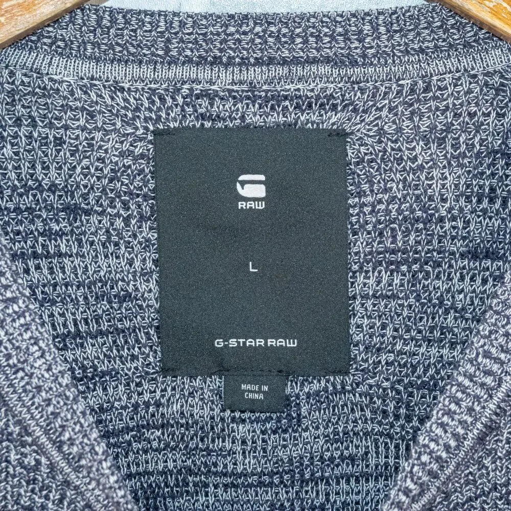 G Star RAW Suzaki R Knit L/S Sweater Cotton knit size Large